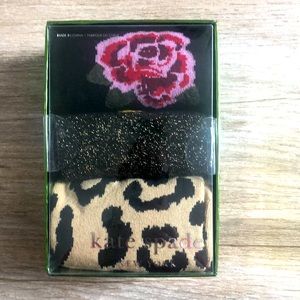 Kate spade ♠️ set of 3 socks